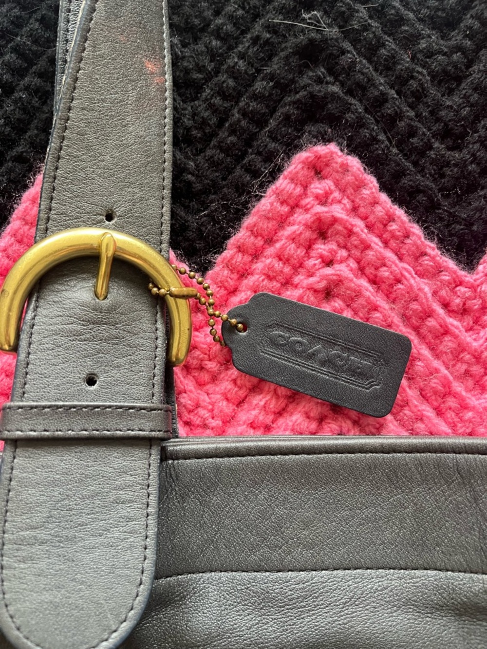 Vintage Coach 4082 Soho Duffle XL in Dark Brown - Picture 4 of 11